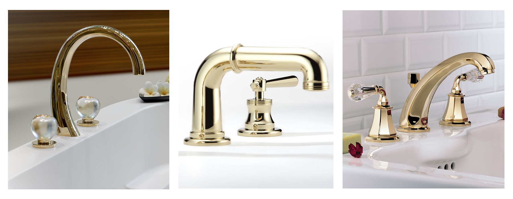 Brass color PVD — Ranges of finishes — THG