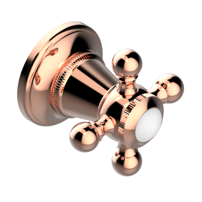 Parte externa para llave de paso mural sin cartucho - neutro | G29-30B