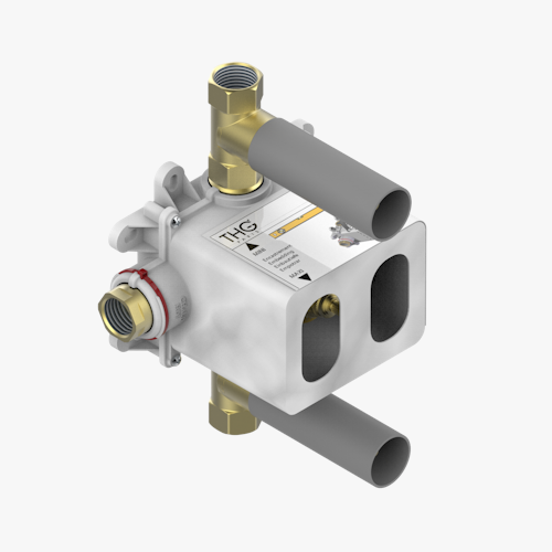 3 4 Thg Thermostat With Two Valves With Wax Cartridge Delivered With A Built In Box Without Trim Wras Approved G00 5400ae W General Items Thg