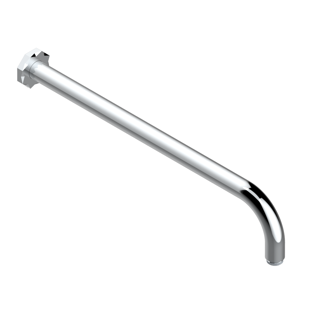 Wall mounted shower arm, length 450 mm, 90° U2N84L — Nihal Ivory