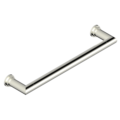 Contemporary round Single bar heated towel warmer electric Class 2 B6B TWR1E Towel Warmer Contemporary THG